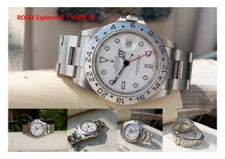 ROLEX Explorer II / 16570 / K
 