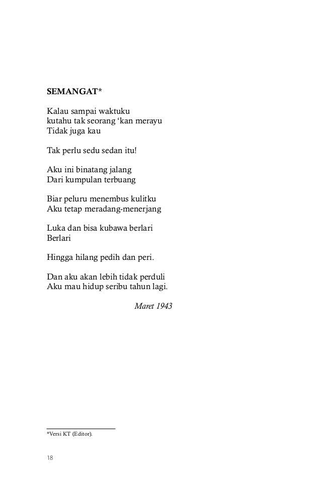 Unduh Gratis Gambar Koleksi Saja Chairil Anwar Terbaru by Cikimm.com