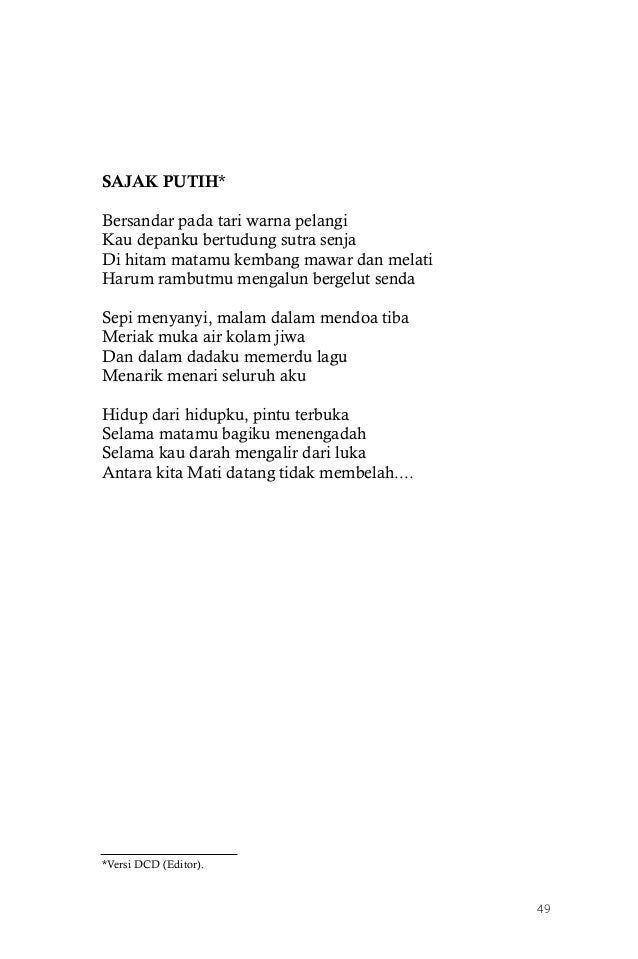Gratis Download Gambar Koleksi Saja Chairil Anwar Terbaru by Cikimm.com