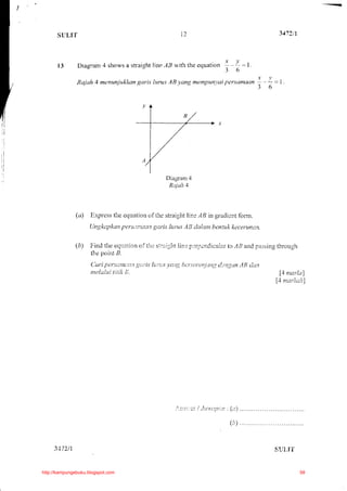 Koleksi soalan addmath kertas1