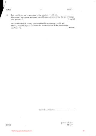 Koleksi soalan addmath kertas1