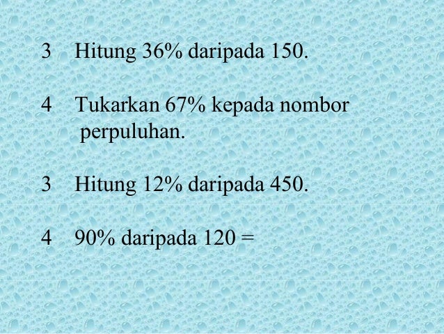 Koleksi soalan peratus klon upsr