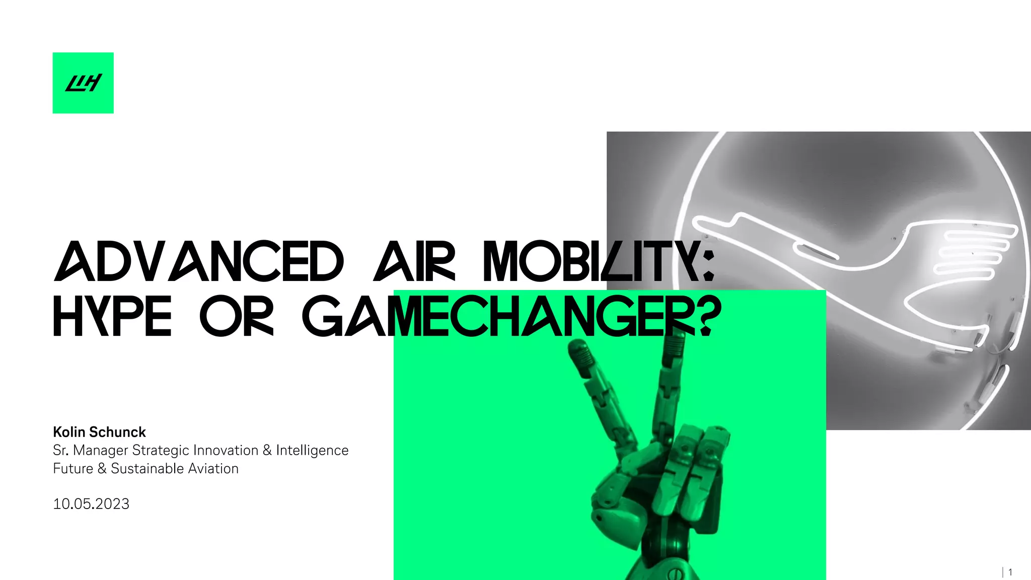 ELECTRIFICATION OF AVIATION HYPE OR GAMECHANGER? PPT(01)