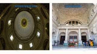 INTERIOR SIDE OF DOME HAREM WINDOWS
 