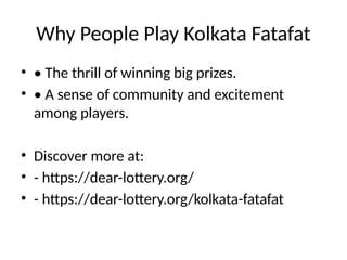 Kolkata Fatafat Presentation Updated.pptx