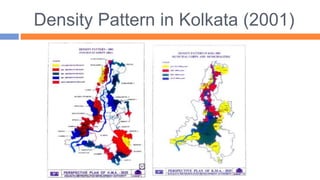 Density Pattern in Kolkata (2001)
 
