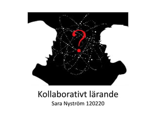 Kollaborativt lärande
   Sara Nyström 120220
 