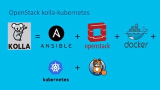Cisco UCS loves Kubernetes, Docker and OpenStack Kolla | PPTX