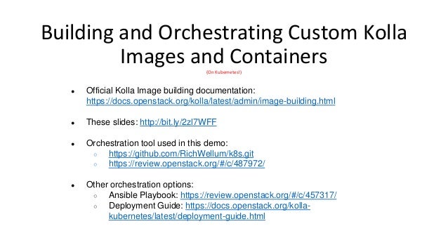 Kolla Talk At Openstack Summit 2017 In Sydney