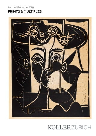 Auction: 5 December 2020
PRINTS  MULTIPLES
 