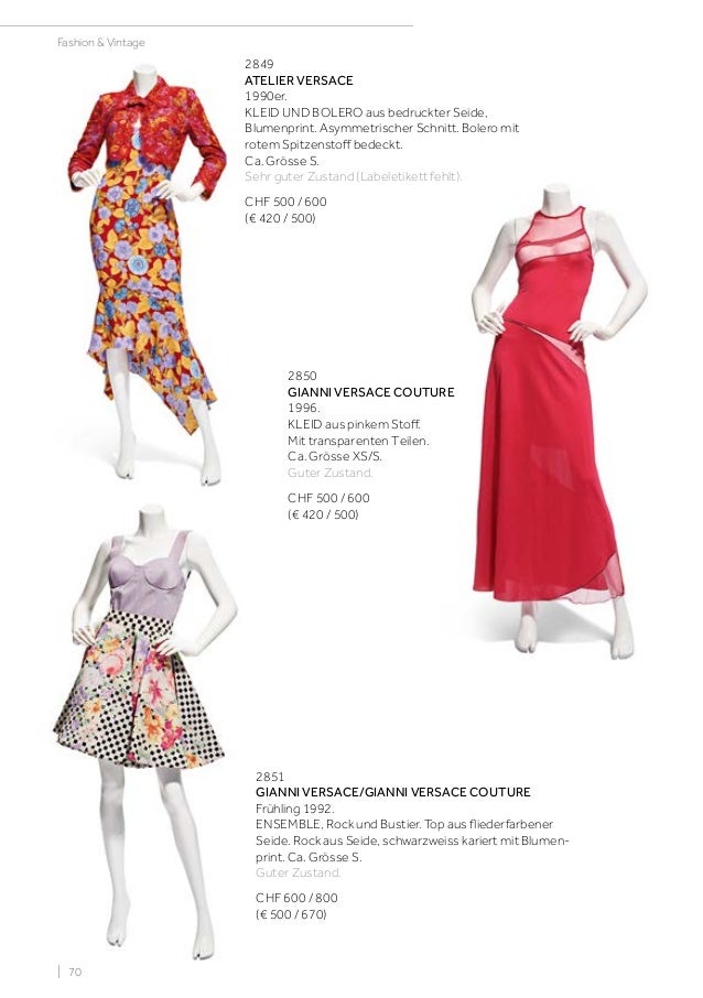 Koller Fashion Vintage Auktion