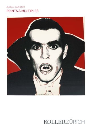 Auction: 4 July 2020
PRINTS  MULTIPLES
 