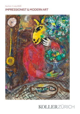 Auction: 3 July 2020
IMPRESSIONIST  MODERN ART
 