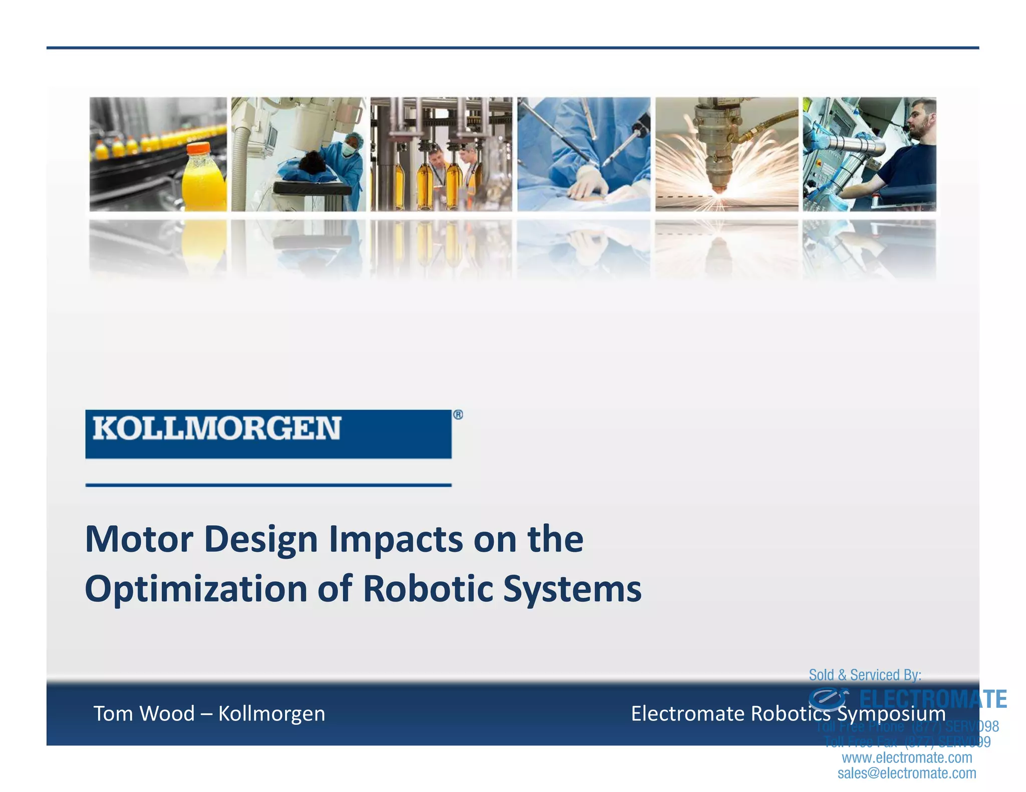 robotic symposium presentationmotor design impacts on the