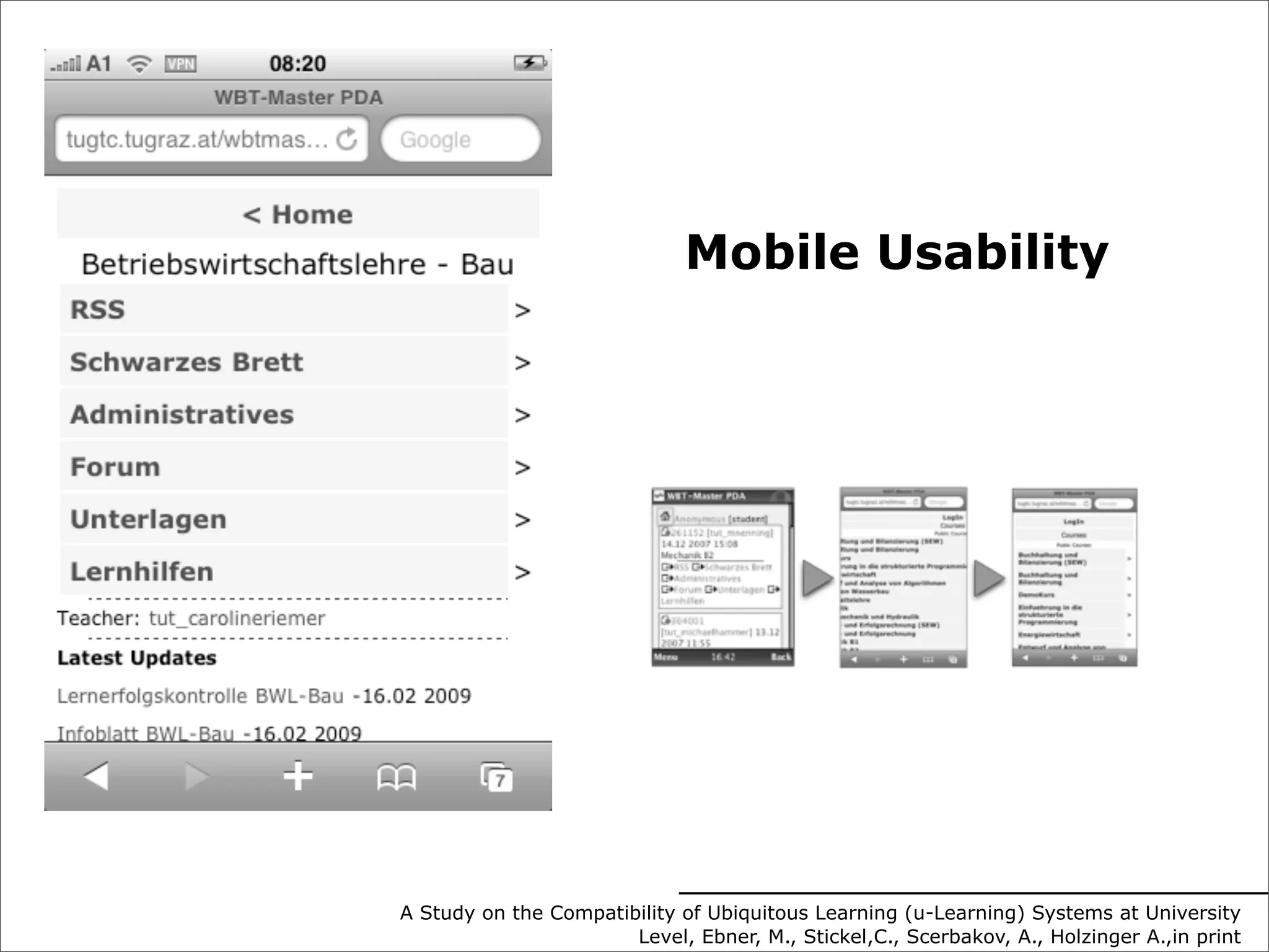 Technology Enhanced Learning