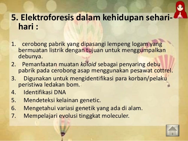 Koloid Dalam Kehidupan Sehari Hari