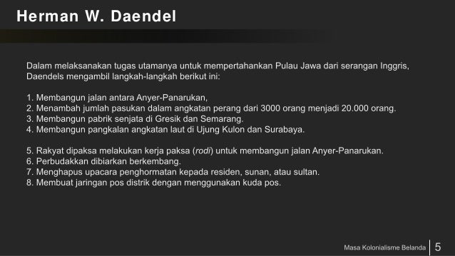 Kolonialisme Bangsa Belanda