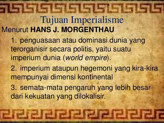 Kolonialisme Dan Imperialisme