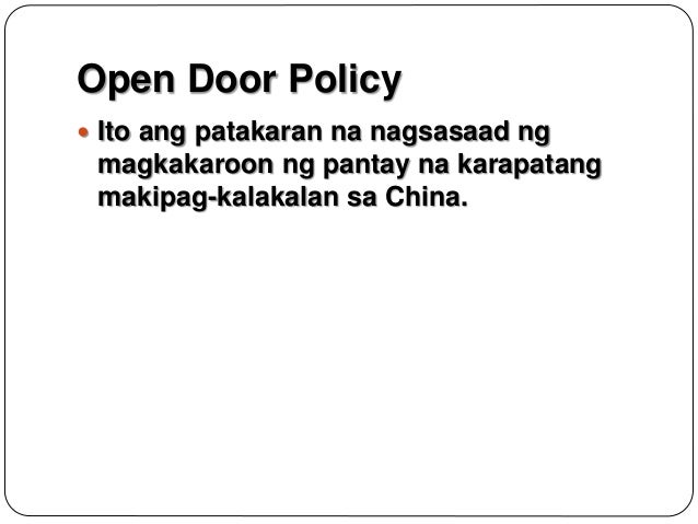 Kolonyalismo At Imperyalismo Sa Silangang Asya