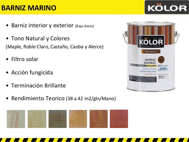 Línea de protección y Embellecimiento de Maderas Kölor 2015