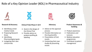 KOL Relationship & Brand Building in Pharma Marketing | PPTX