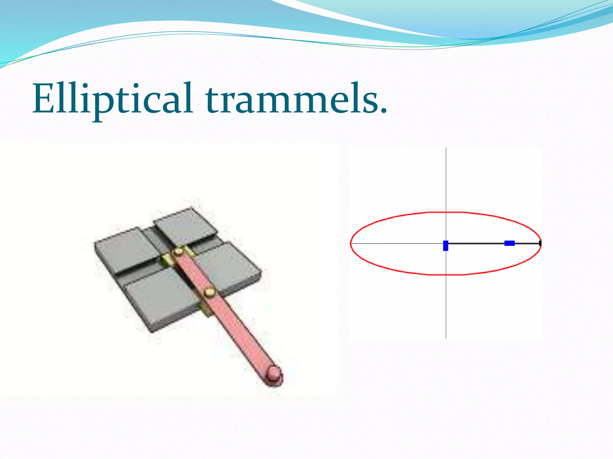 Elliptical trammels.
 
