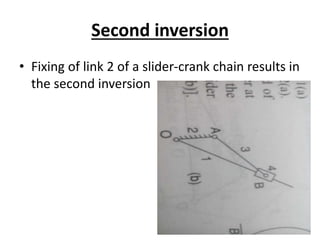 KInematic of Machine(Mechanical Engineering) | PPTX
