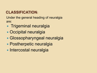 Trigeminal neuralgia