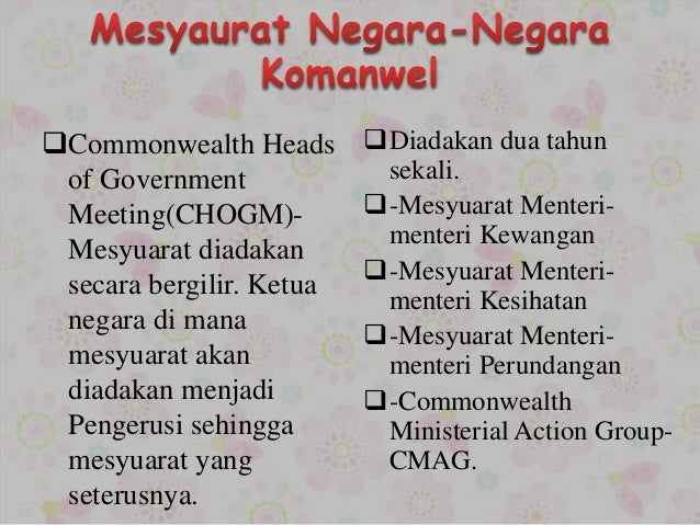 Stpm Dasar Luar Negara Komanwel