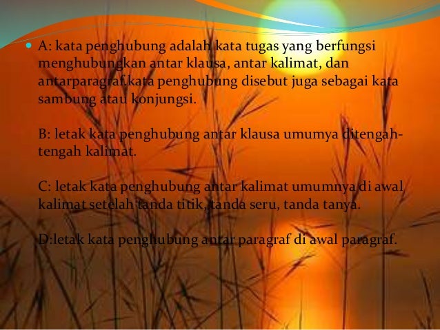 KATA PENGHUBUNG