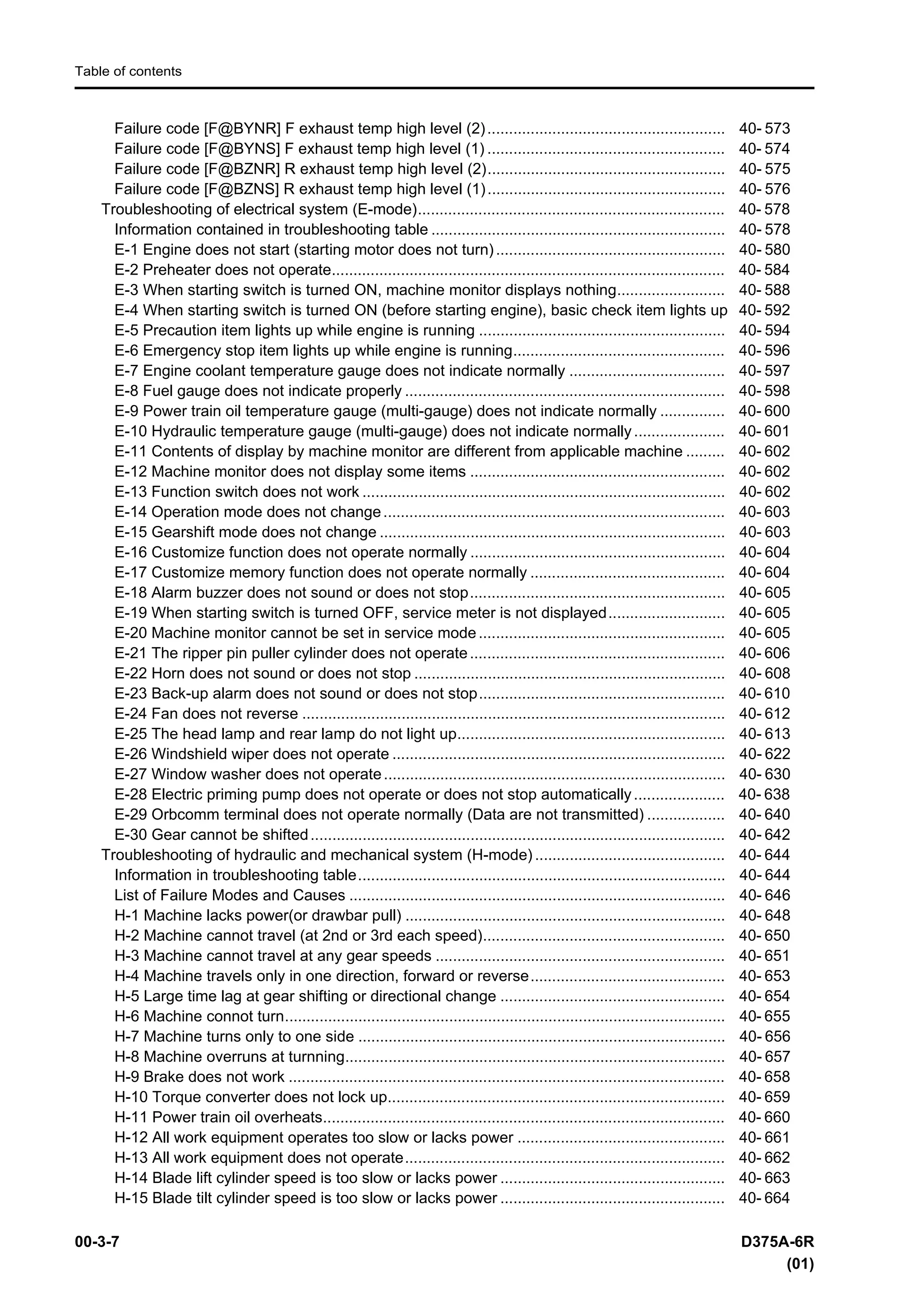 Komatsu d375 a 6r dozer bulldozer service repair manual sn 65001 and up ...