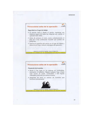 Komatsu manual camion minero