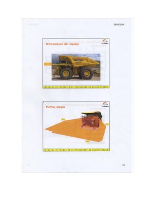 Komatsu manual camion minero