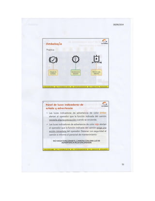Komatsu manual camion minero