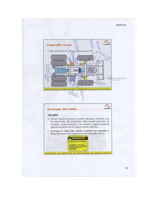 Komatsu manual camion minero