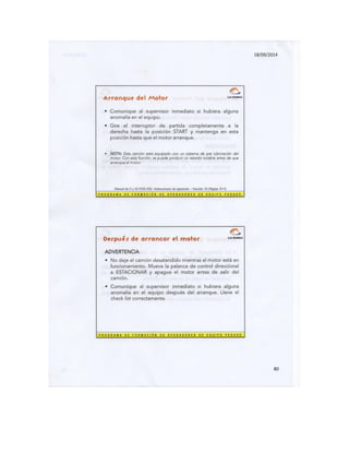 Komatsu manual camion minero