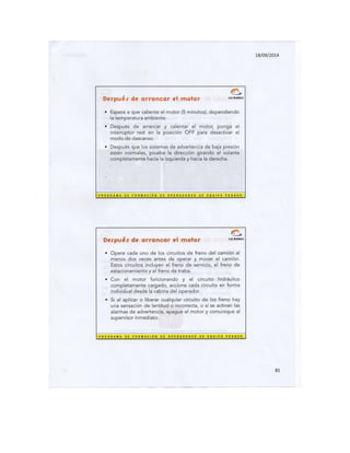 Komatsu manual camion minero