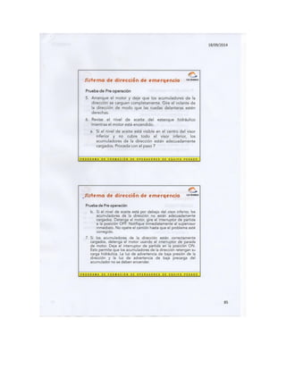 Komatsu manual camion minero