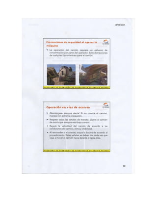 Komatsu manual camion minero