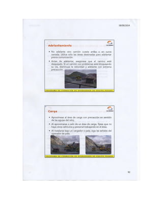 Komatsu manual camion minero