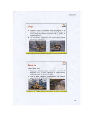 Komatsu manual camion minero