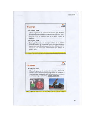 Komatsu manual camion minero