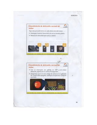 Komatsu manual camion minero