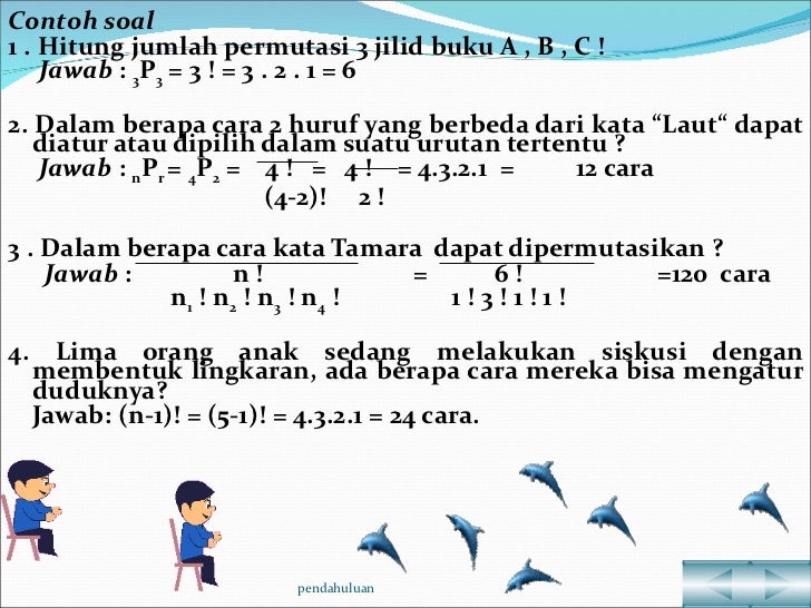 20++ Contoh Soal Kombinasi Permutasi Kumpulan Contoh Soal