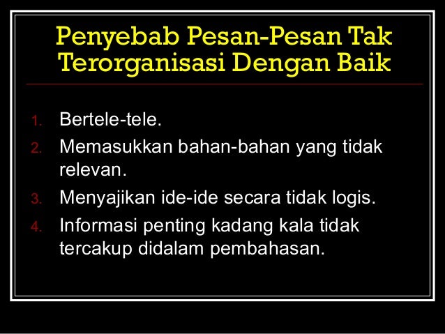 Kombis Pengorganisasian Revisi Pesan Pesan Bisnis Pert 5