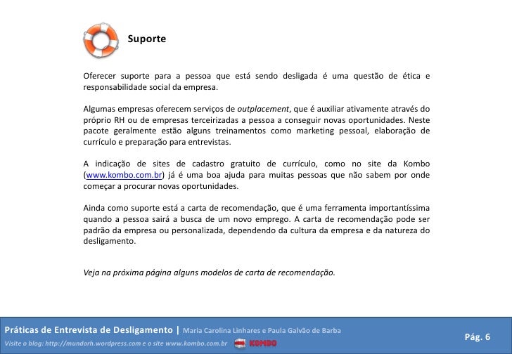 Entrevista de Desligamento