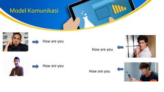 Model Komunikasi
How are you
How are you
How are you
How are you
 