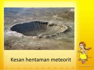 Kesan hentaman meteorit
 