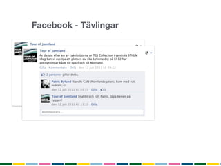 Facebook - Tävlingar
 