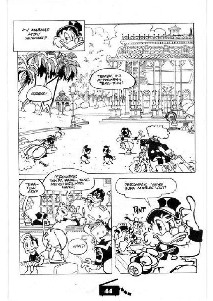 Komik Donal Bebek Paman Gober